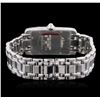 Image 3 : Cartier 18KT White Gold 2.00ctw Diamond Tank Americaine Ladies Watch