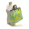 Image 3 : Prada Yellow and Green Floral Nylon Tote Bag