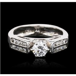 14KT White Gold 0.75ctw Diamond Ring