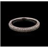 Image 1 : 0.80ctw Diamond Ring - 18KT White Gold