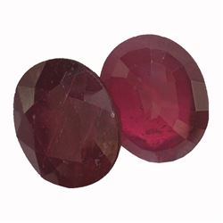 11.12ctw Oval Mixed Ruby Parcel