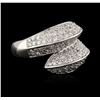 Image 2 : 18KT White Gold 2.18ctw Diamond Ring