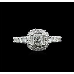 1.69ctw Diamond Ring - 18KT White Gold