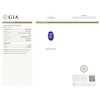 Image 5 : 14KT White Gold GIA Certified 33.85ct Tanzanite and Diamond Ring
