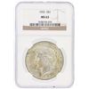 Image 1 : 1922 NGC MS63 Peace Silver Dollar