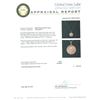 Image 3 : 14KT Yellow Gold 1.09ctw Diamond Coin Pendant With Chain