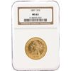 Image 1 : 1897 NGC MS63 $10 Liberty Head Eagle Gold Coin