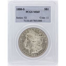 1880-S PCGS MS65 Morgan Silver Dollar