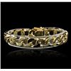 Image 1 : 14KT Yellow Gold Curb Link Bracelet
