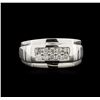 Image 1 : 0.50ctw Diamond Ring - 14KT White Gold