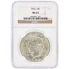 Image 1 : 1922 NGC MS63 Peace Silver Dollar