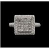 Image 1 : 1.62ctw Diamond Ring - 14KT White Gold