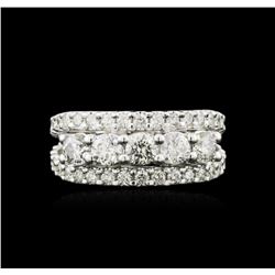 14KT White Gold 1.47ctw Diamond Ring