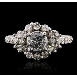 14KT White Gold 1.84ctw Diamond Ring