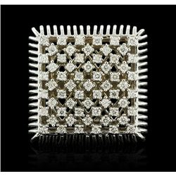 14KT White Gold 0.49ctw Diamond Ring