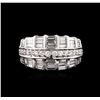 Image 1 : 14KT White Gold 1.91ctw Diamond Ring