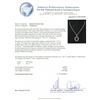 Image 3 : 18KT and 14KT White Gold 41.84ct Sapphire and Diamond Necklace