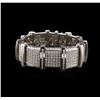 Image 1 : 14KT White Gold 5.95ctw Diamond Bracelet