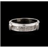 Image 1 : 14KT White Gold 0.60ctw Diamond Ring