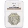 Image 1 : 1922 NGC MS63 Peace Silver Dollar