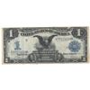 Image 1 : 1899 $1 Black Eagle Silver Certificate US Currency Bank Note