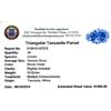 Image 2 : 10.92ctw Triangle Mixed Tanzanite Parcel