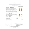 Image 3 : 3.38ctw Fancy Yellow Diamond Earrings - 14KT Two-Tone Gold