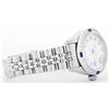 Image 3 : Rolex Stainless Steel Diamond and Sapphire DateJust Ladies Watch