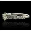 Image 2 : 18KT White Gold 1.73ctw Diamond Ring