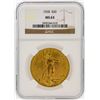 Image 1 : 1928 NGC MS63 $20 St. Gaudens Double Eagle Gold Coin