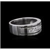 Image 2 : 14KT White Gold 0.34ctw Diamond Ring