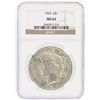 Image 1 : 1923 NGC MS63 Peace Silver Dollar