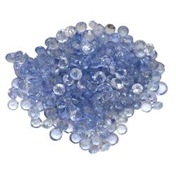11.9ctw Round Mixed Tanzanite Parcel