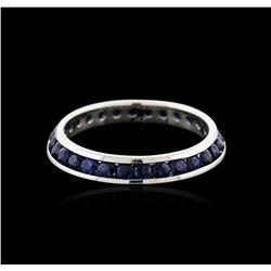 14KT White Gold 1.53ctw Sapphire Ring