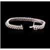 Image 3 : 18KT White Gold 3.31ctw Diamond Tennis Bracelet