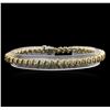 Image 1 : 3.52ctw Diamond Tennis Bracelet - 14KT Yellow Gold
