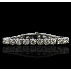 14KT White Gold 13.77ctw Diamond Bracelet