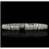 Image 3 : 14KT White Gold 13.77ctw Diamond Bracelet