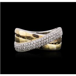 14KT Two-Tone Gold 0.47ctw Diamond Ring