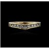 Image 1 : 14KT Yellow Gold 0.25ctw Diamond Ring