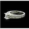 Image 2 : 18KT White Gold 1.67ctw Diamond Ring