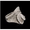 Image 3 : 18KT White Gold 2.23ctw Diamond Ring
