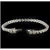 Image 3 : 14KT White Gold 6.75ctw Diamond Tennis Bracelet