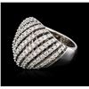 Image 2 : 14KT White Gold 1.82ctw Diamond Ring