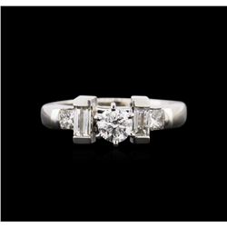 1.30ctw Diamond Ring - 14KT White Gold