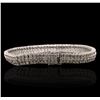 Image 2 : 18KT White Gold 6.76ctw Diamond Bracelet
