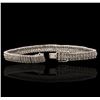 Image 3 : 18KT White Gold 6.76ctw Diamond Bracelet