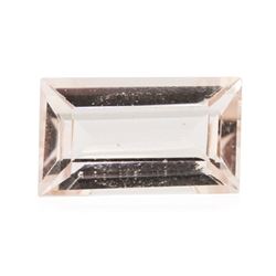 2.75ctw. Natural Emerald Cut Morganite