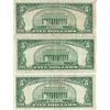 Image 2 : 1953 $5 Silver Certificate Currency Lot of 3