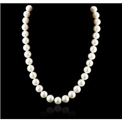 14KT White Gold Pearl Necklace